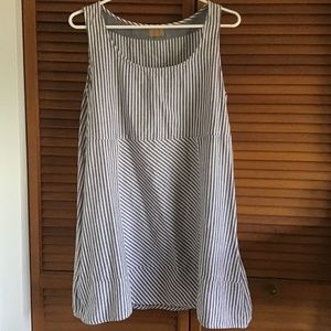 Tulip sleeveless dress cotton linen like new